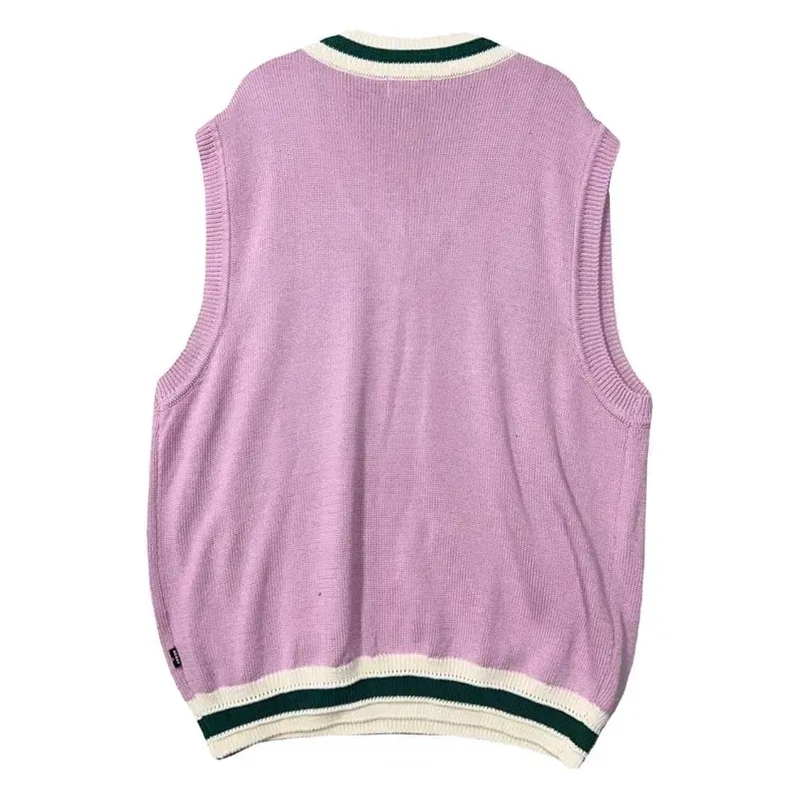 널디 라이트 퍼플 니트 조끼 M 상품이미지2