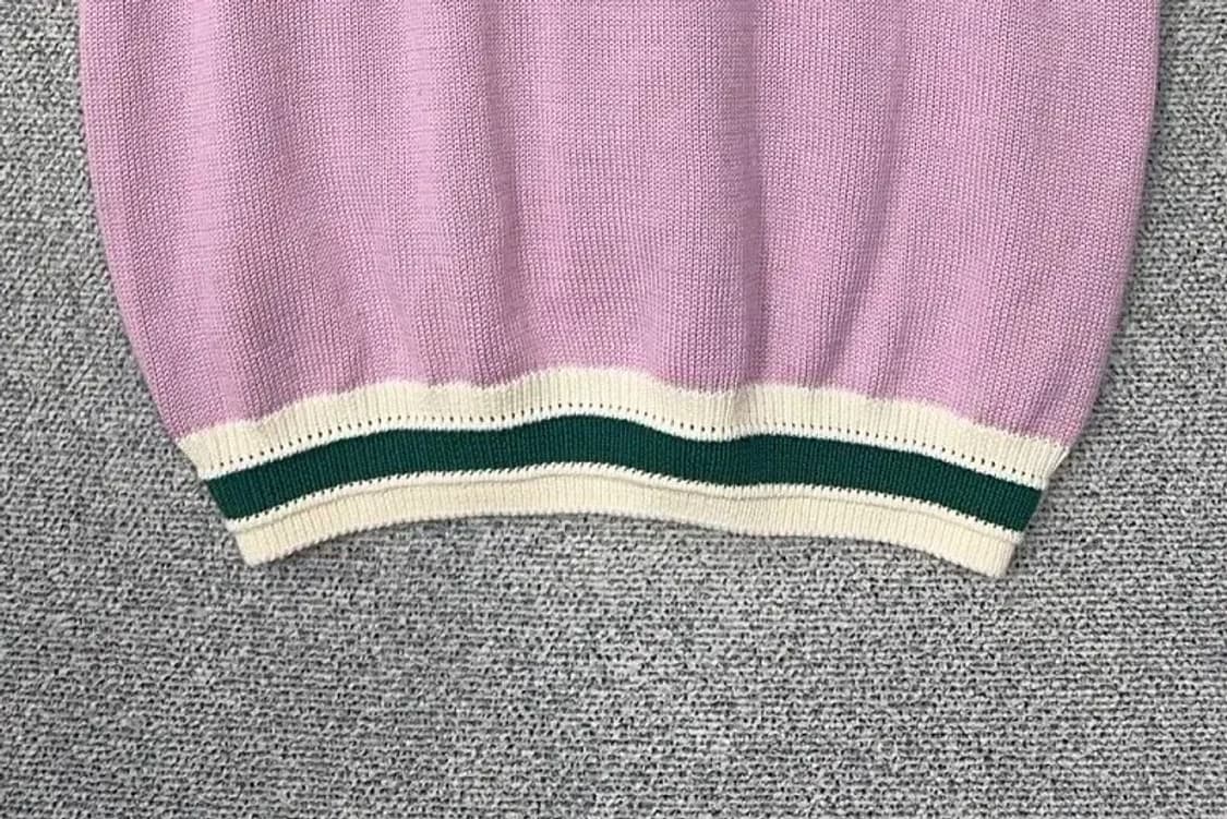 널디 라이트 퍼플 니트 조끼 M 상품이미지5