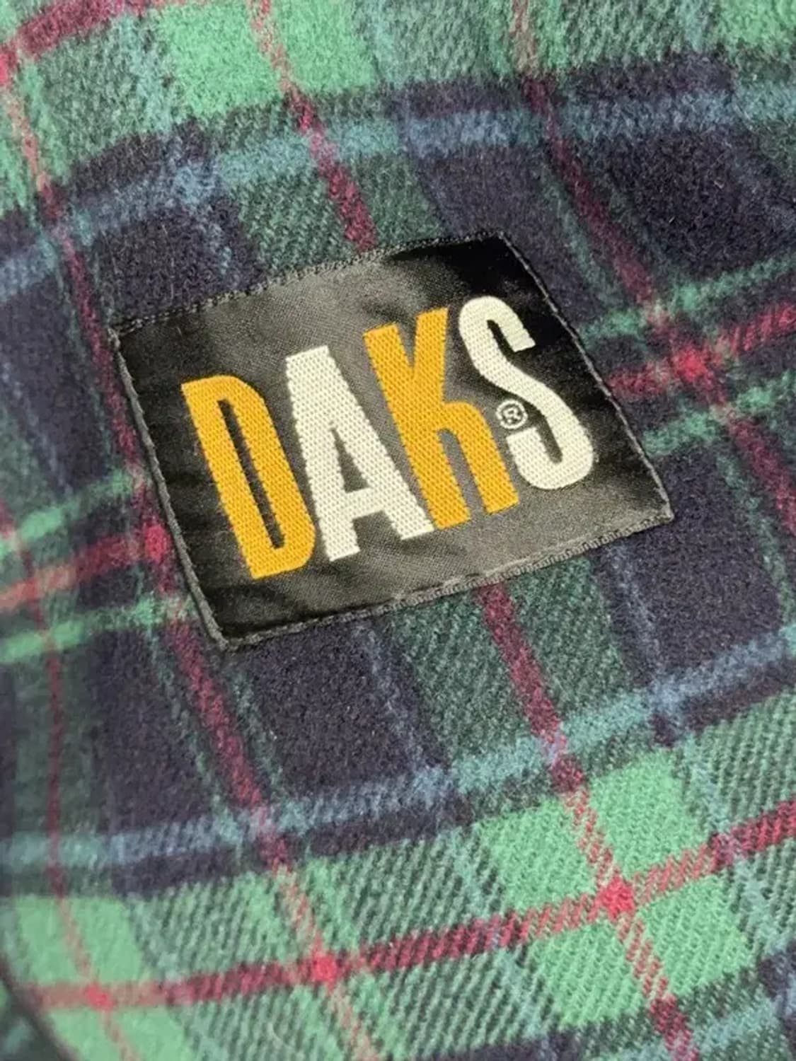 닥스 네이비 캐주얼 버튼 코트 XL 상품이미지8