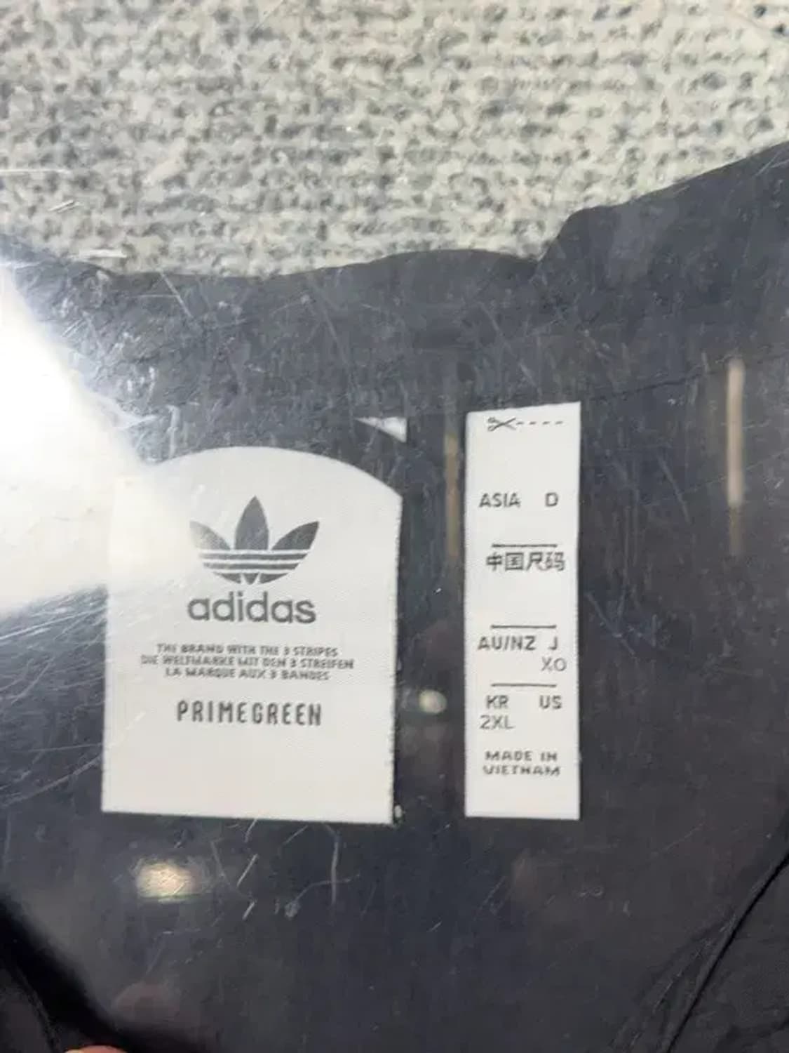 아디다스 블랙 불꽃 로고 후드 바람막이 2XL 상품이미지7