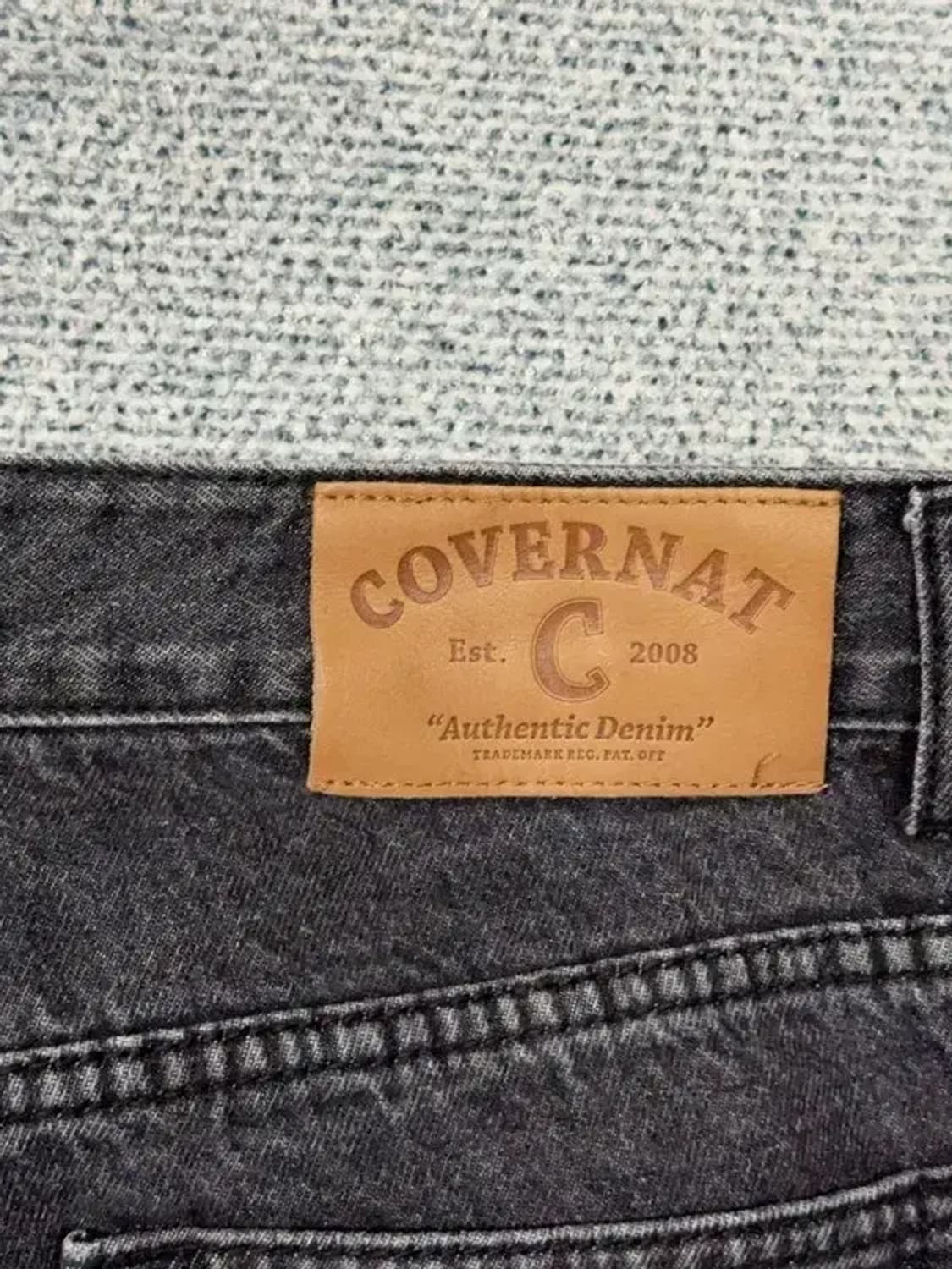 커버낫 흑청 캐주얼 청바지 XL 상품이미지7