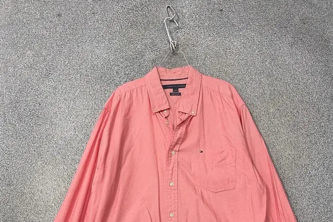 타미힐피거 핑크 캐주얼 셔츠 L/G 상품이미지3