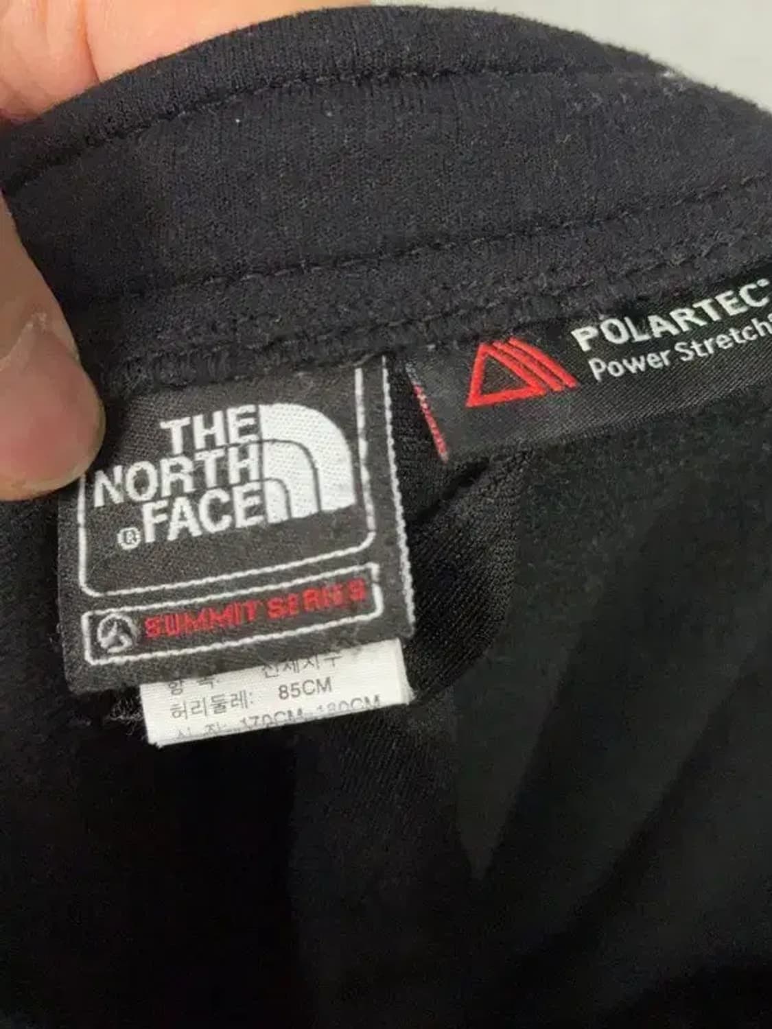 노스페이스 블랙 등산 기능성 운동바지 85 상품이미지9
