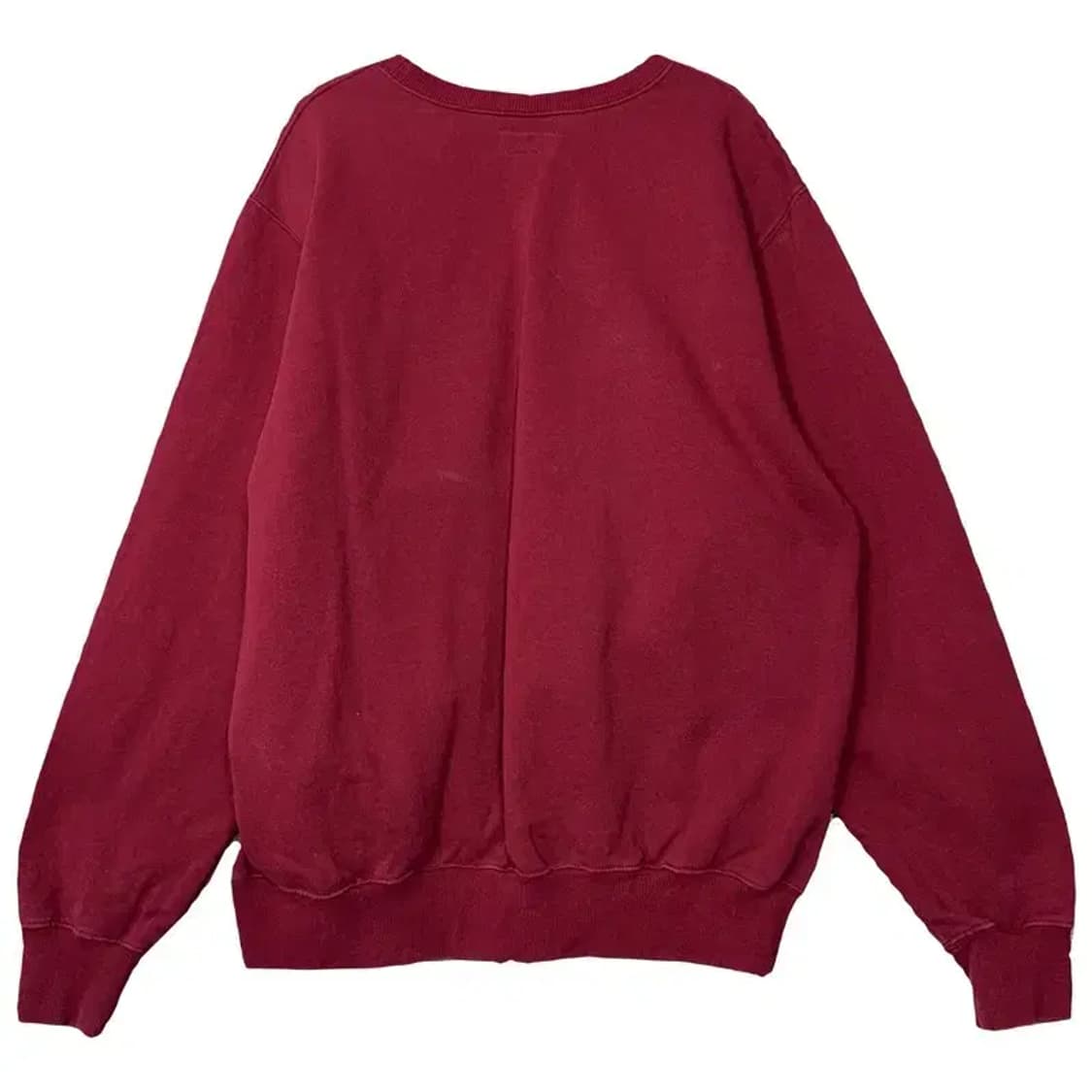 디스이즈네버댓 프린팅 버건디 맨투맨 M 상품이미지2