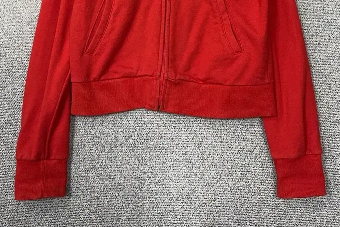 푸마 레트로 스펠 로고 레드 트랙탑 집업 저지 L 상품이미지4