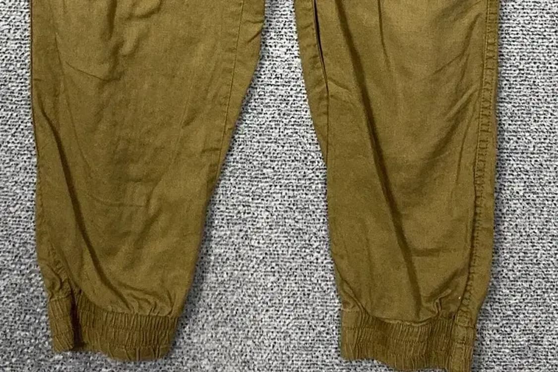 자라 카키 브라운 밴딩 조거팬츠 S 상품이미지5