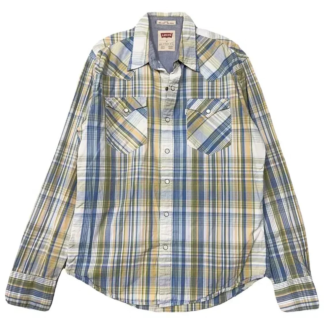 리바이스 빈티지 체크 투포켓 셔츠 M 상품이미지1