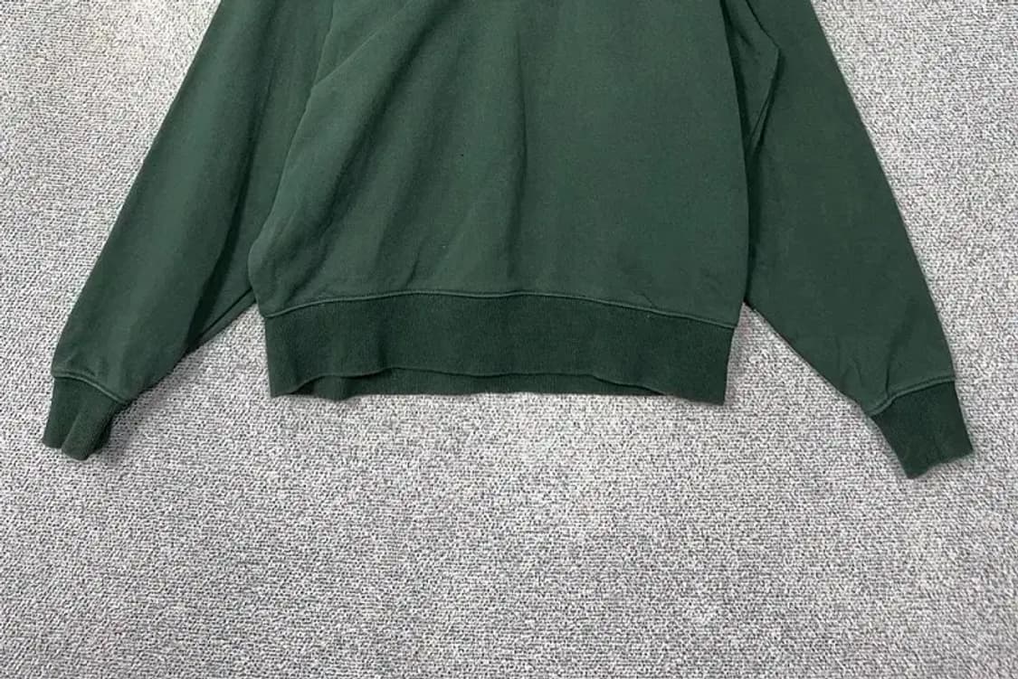 파르티멘토 그린 반집업 스웻셔츠 맨투맨 M 상품이미지4