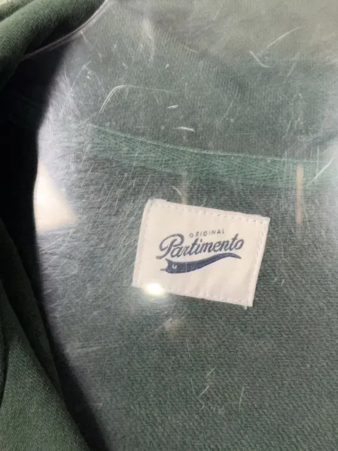 파르티멘토 그린 반집업 스웻셔츠 맨투맨 M 상품이미지6