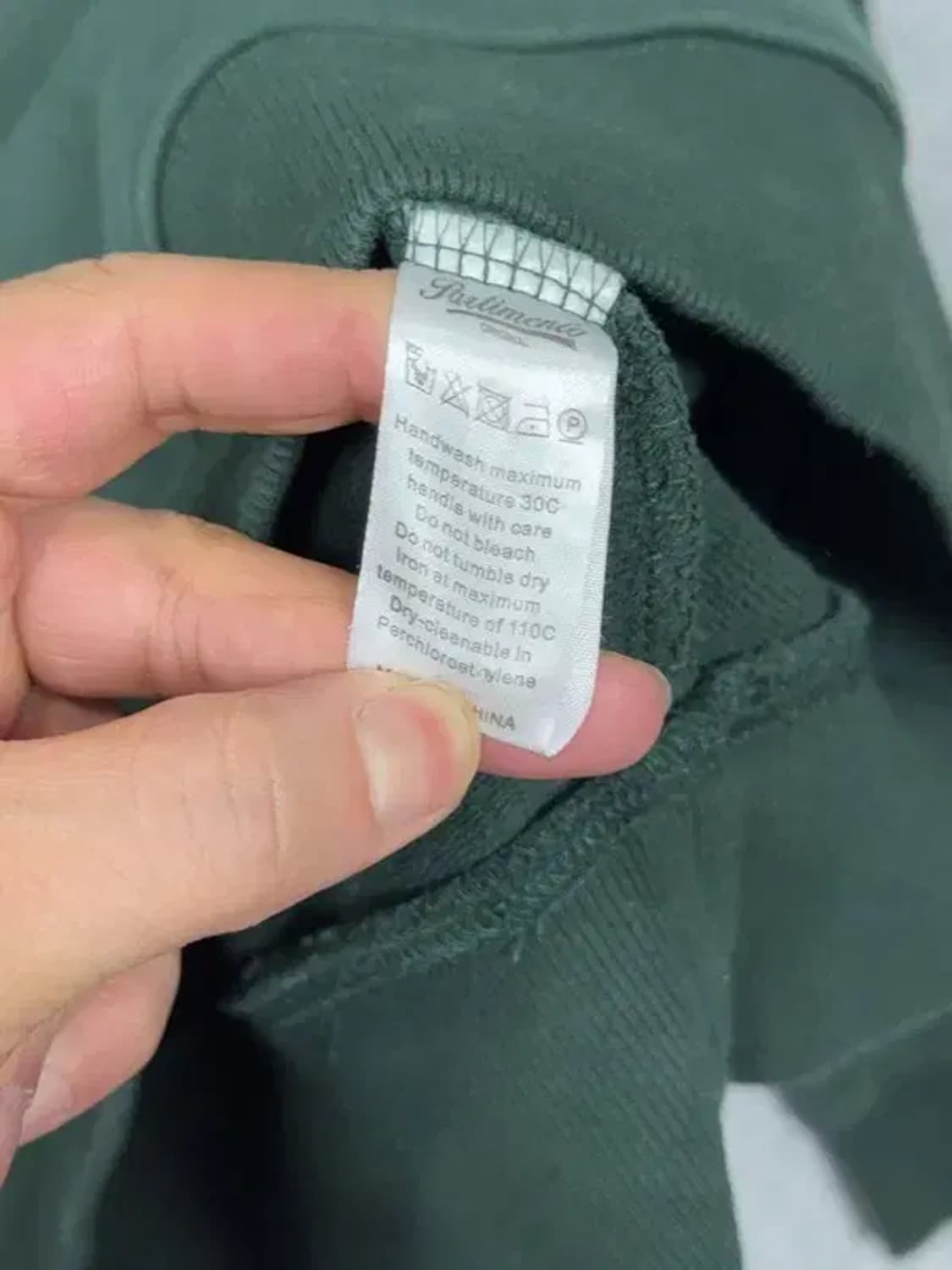 파르티멘토 그린 반집업 스웻셔츠 맨투맨 M 상품이미지7