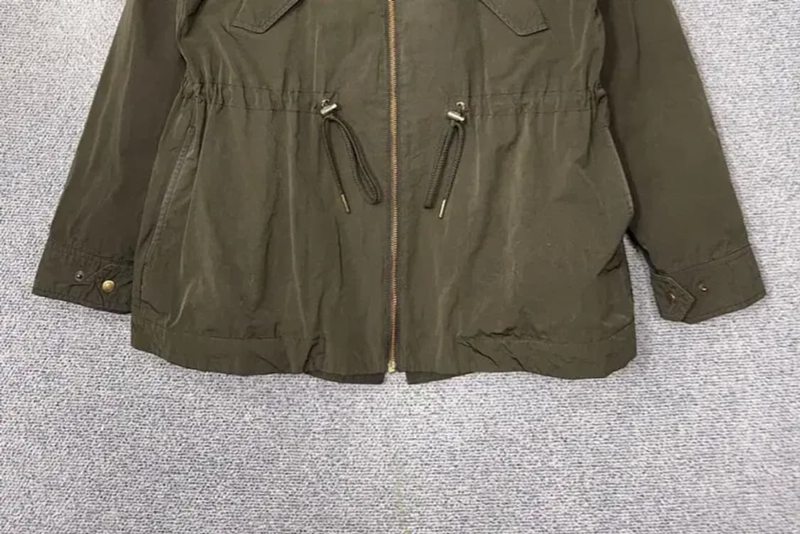 빈폴 카키 허리 밴딩 야상 나일론 자켓 100 상품이미지4