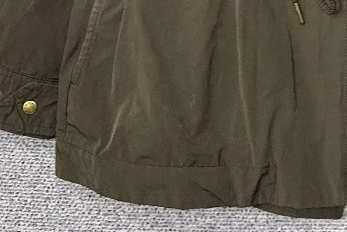 빈폴 카키 허리 밴딩 야상 나일론 자켓 100 상품이미지6