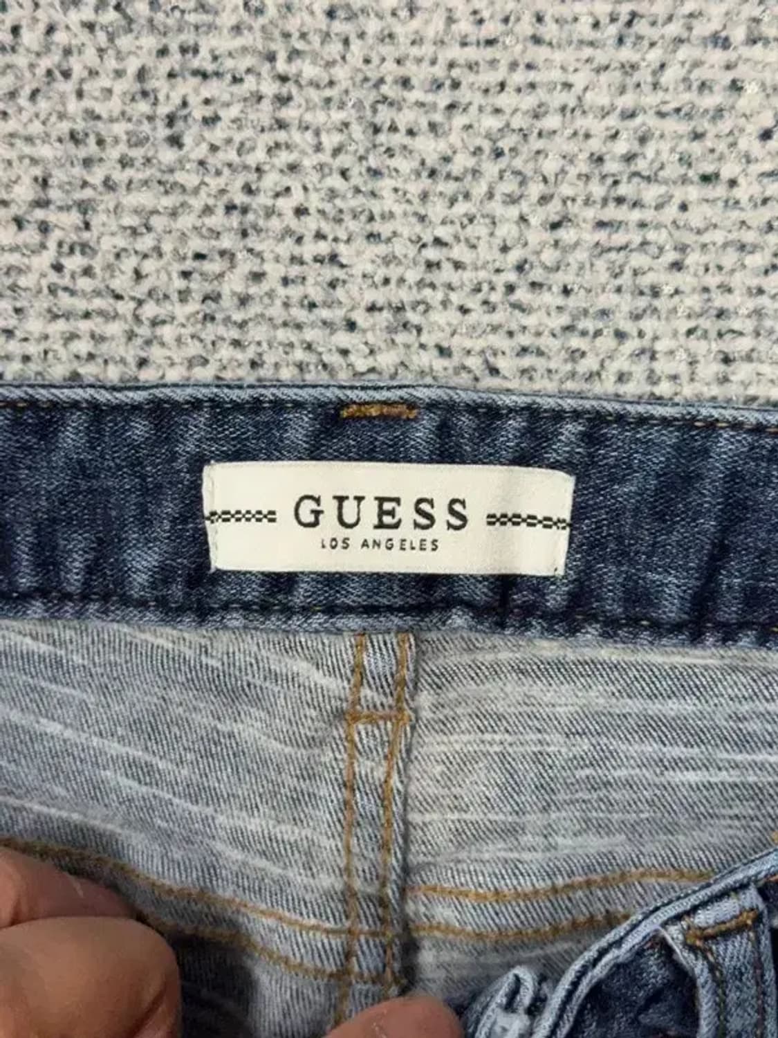 게스 워싱 삼각 로고 청바지 73(29) 상품이미지7