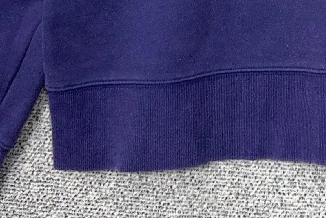 커버낫 프린팅 퍼플 맨투맨 M 상품이미지6