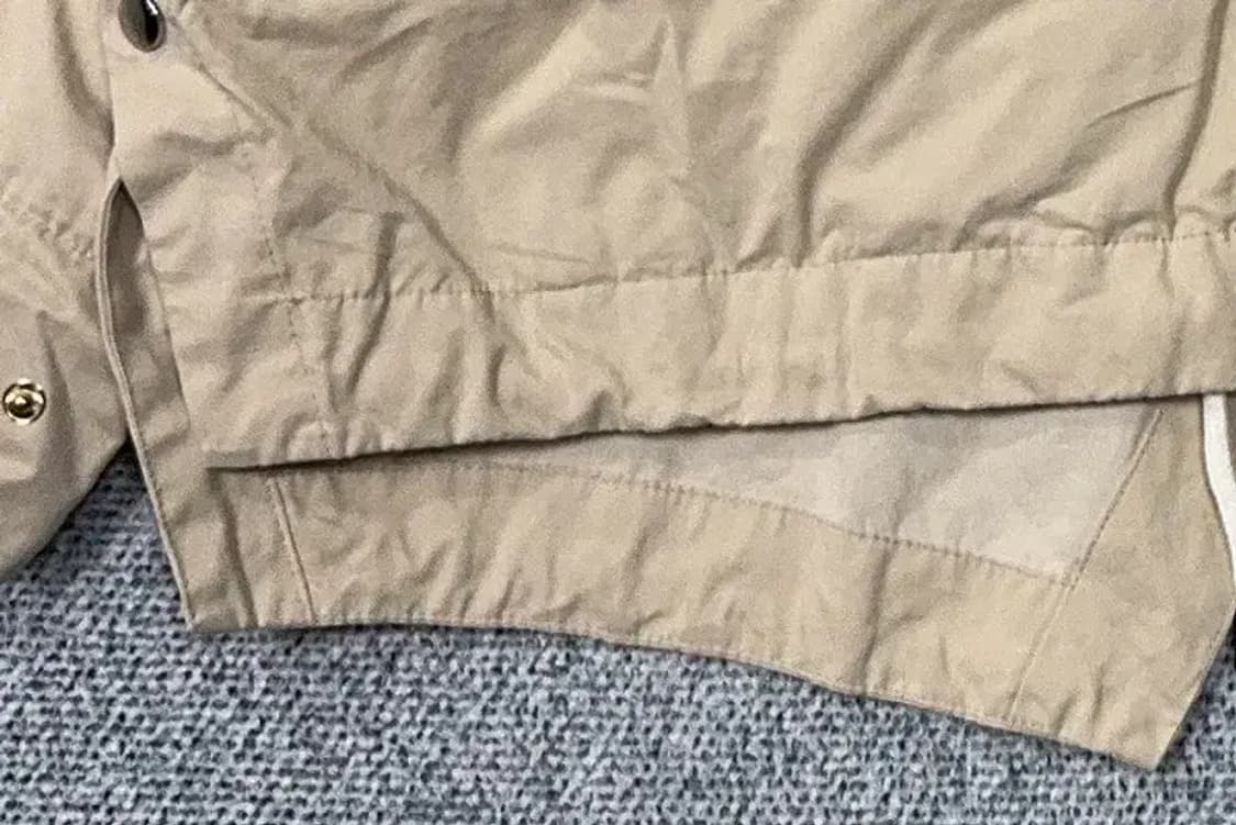 자라 베이지 나일론 크롭 오버핏 자켓 S 상품이미지5