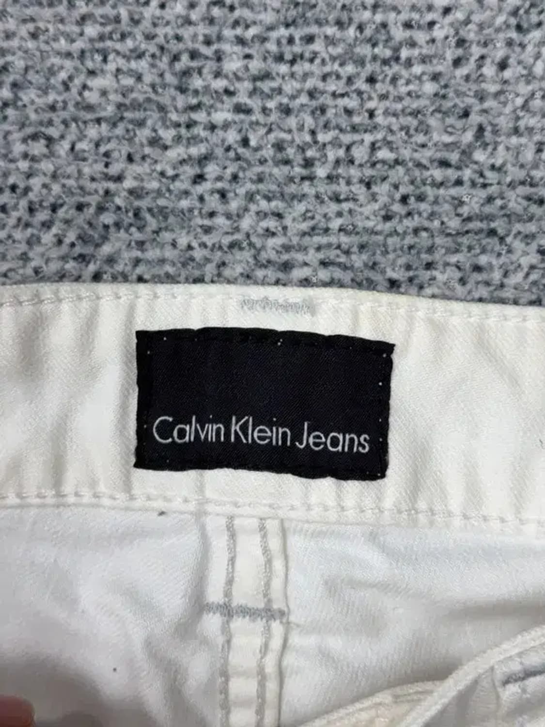 캘빈클라인 여성 화이트 청바지 25 32 상품이미지6