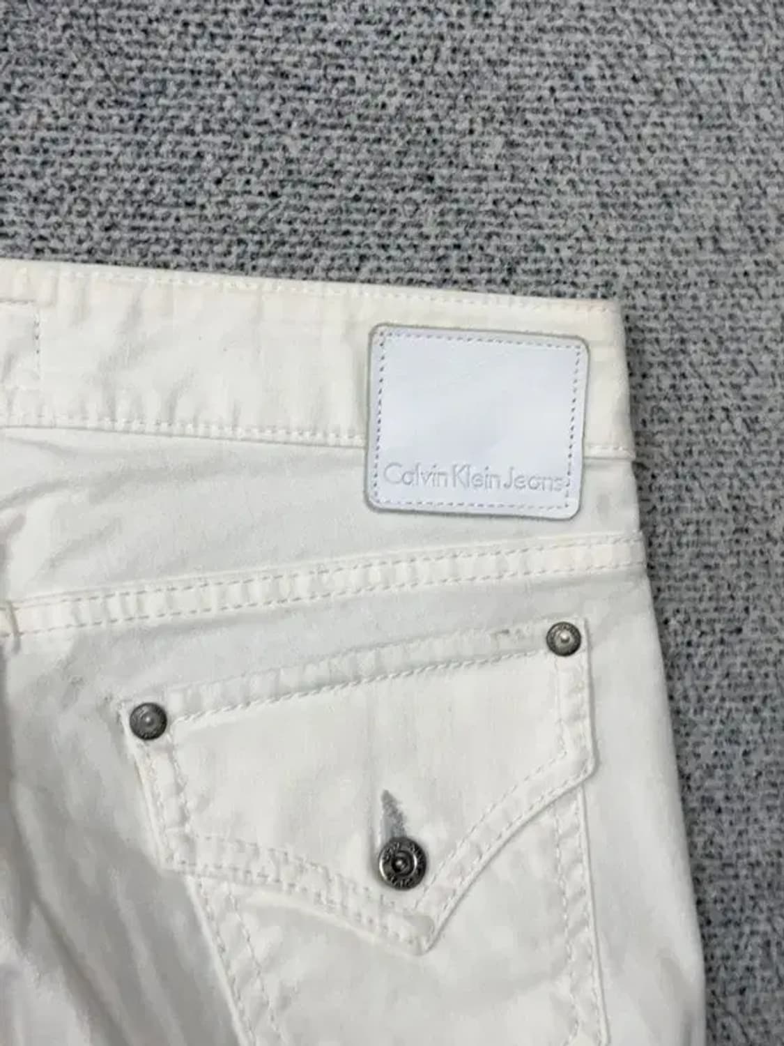 캘빈클라인 여성 화이트 청바지 25 32 상품이미지7