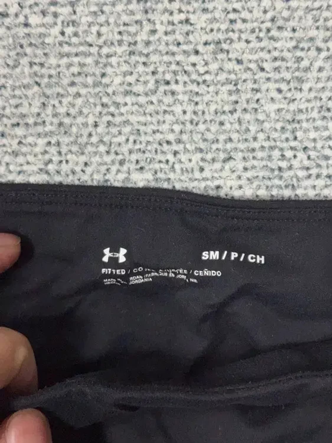 언더아머 블랙 레깅스 SM/P/CH 상품이미지7