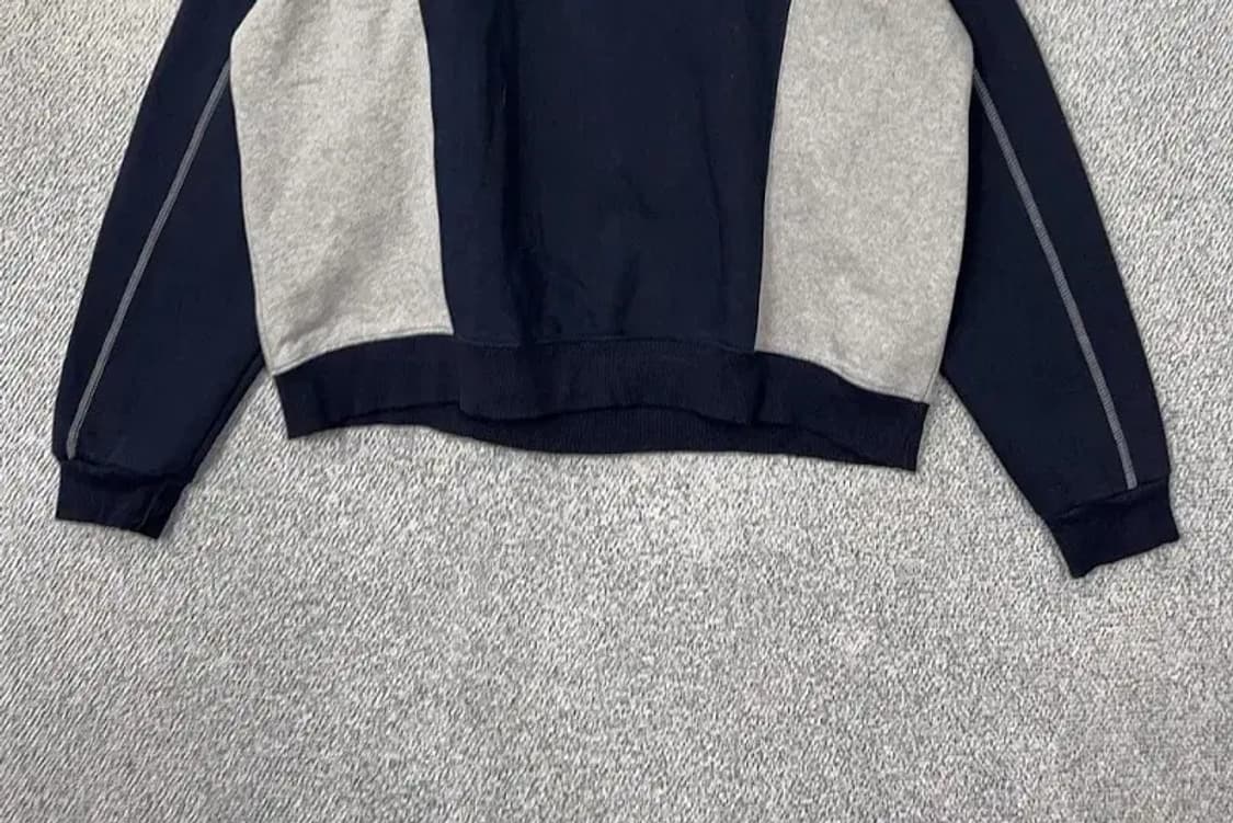 아메스월드와이드 자수 로고 네이비 맨투맨 L 상품이미지4