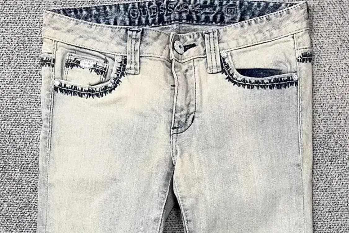 게스 여성 빈티지 돌청 청바지 67(27) 상품이미지3