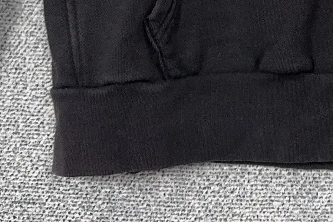 아디다스 빅로고 프린팅 블랙 후드티 XL 상품이미지6