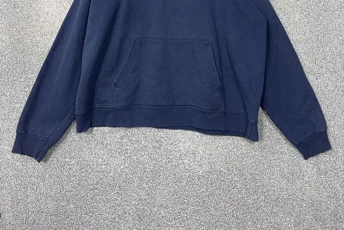 트래셔 프린팅 네이비 후드티 L(42-44) 상품이미지4