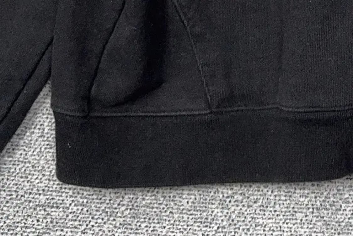 빈티지 오버 사이즈 후드 불꽃 프린팅 블랙 후드티 XXL 상품이미지6