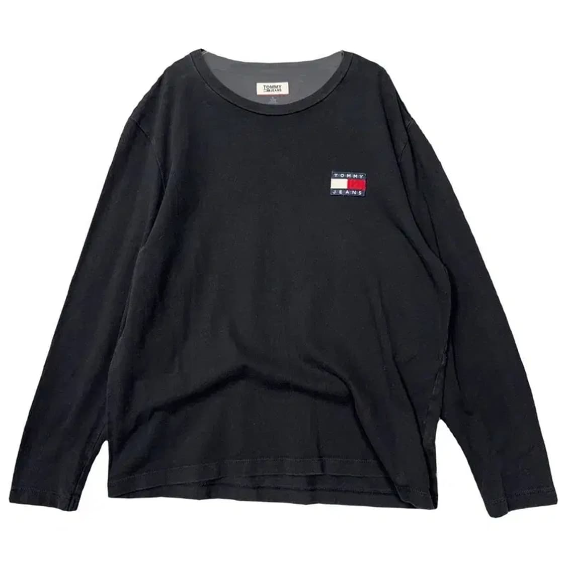 타미 진스 블랙 긴팔티 XL TG/XG 상품이미지1