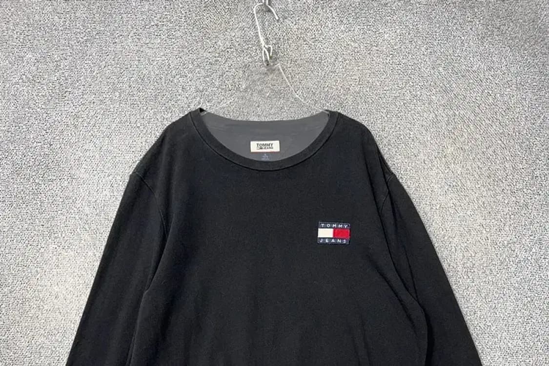 타미 진스 블랙 긴팔티 XL TG/XG 상품이미지3