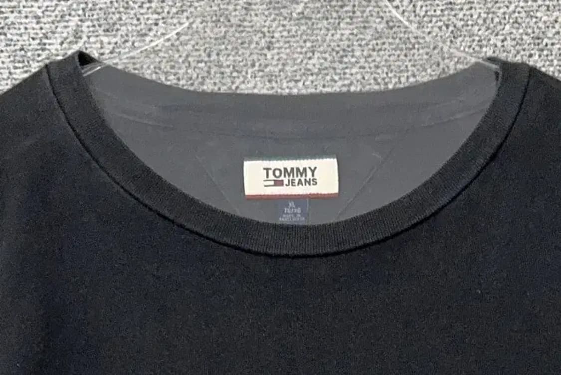 타미 진스 블랙 긴팔티 XL TG/XG 상품이미지5