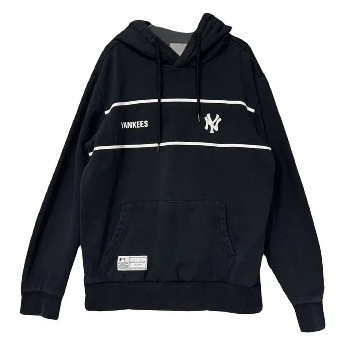 엠엘비 블랙 뉴욕양키즈 로고 후드티 100 상품이미지1