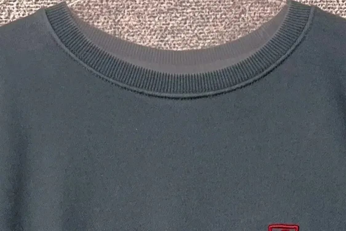 커버낫 청록 자수 로고 빈티지 맨투맨 L 상품이미지5