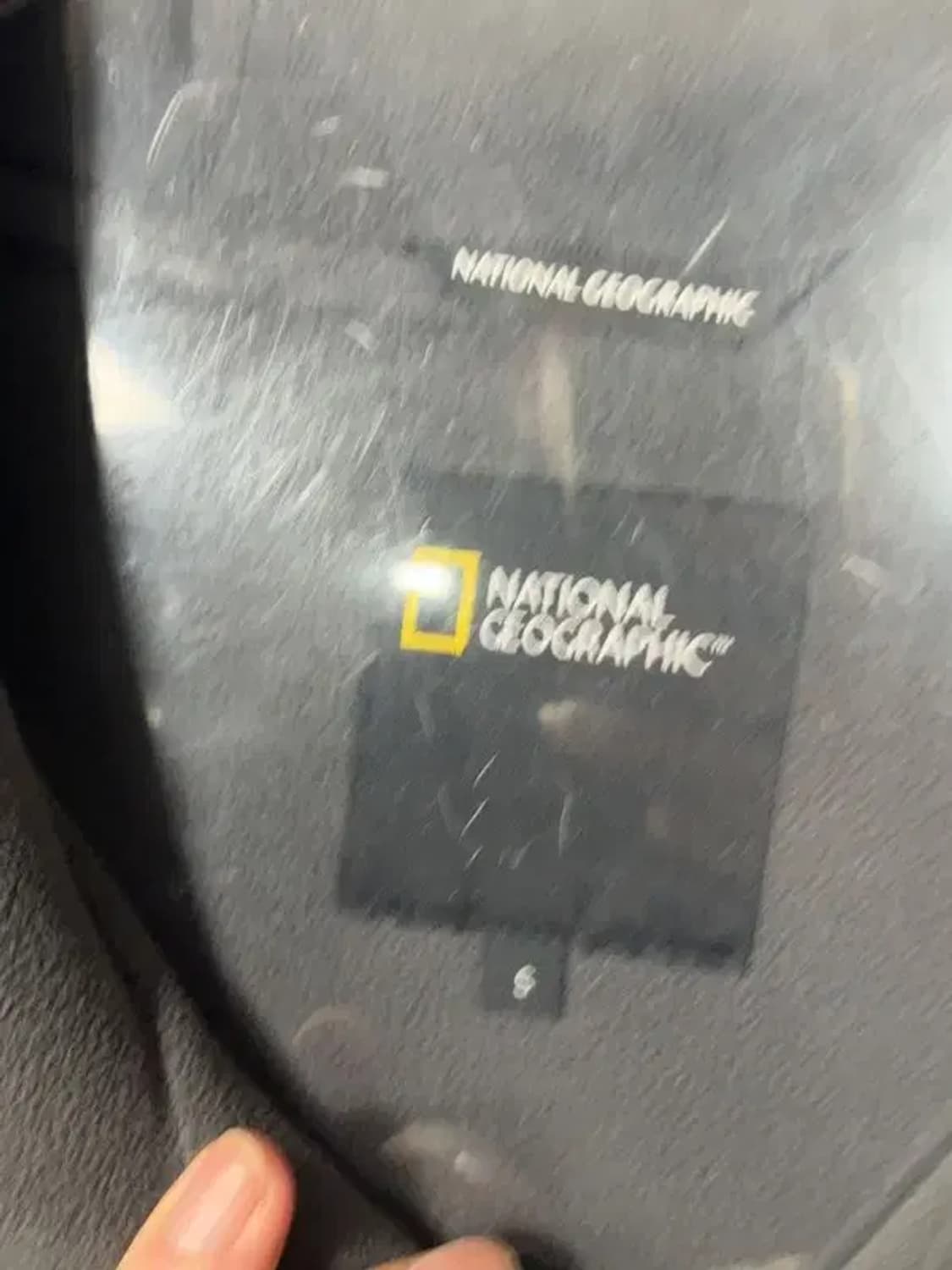 내셔널지오그래픽 그레이 로고 양털 뽀글이 후리스 S 상품이미지6