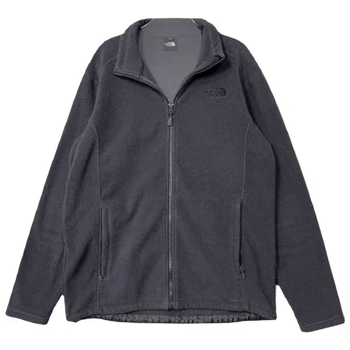 노스페이스 그레이 로고 플리스 후리스 100 상품이미지1