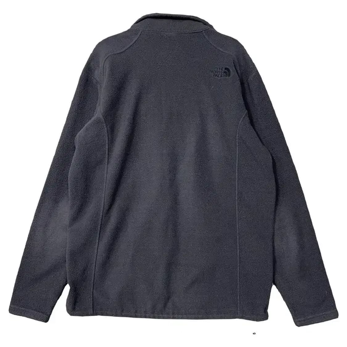 노스페이스 그레이 로고 플리스 후리스 100 상품이미지2