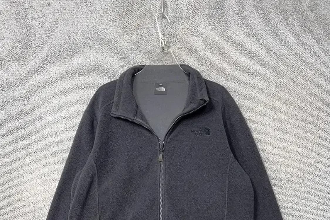 노스페이스 그레이 로고 플리스 후리스 100 상품이미지3