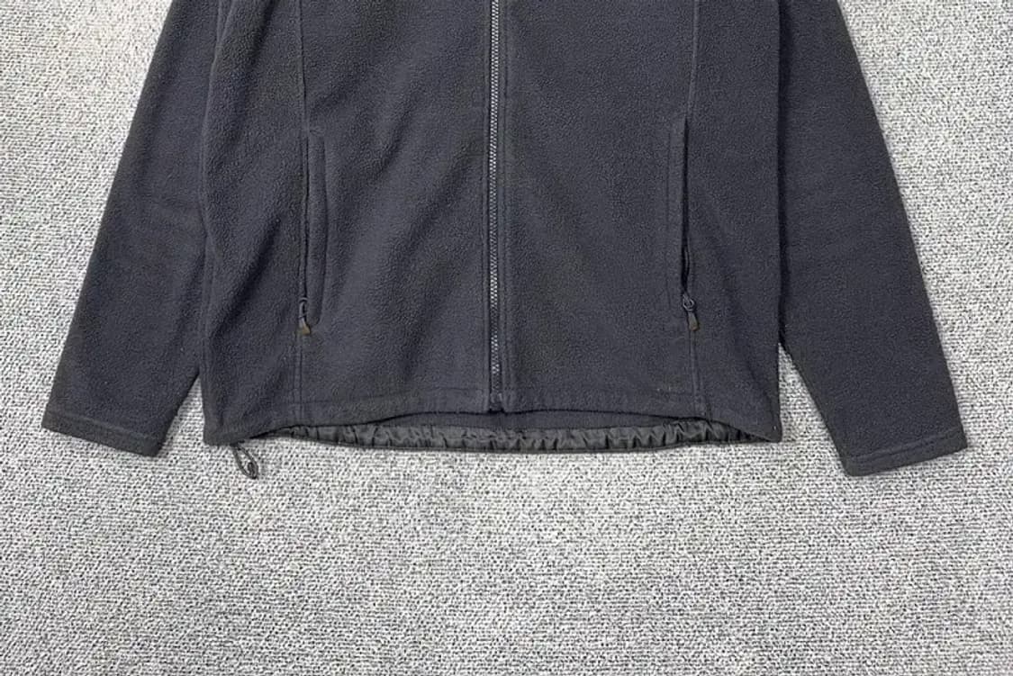 노스페이스 그레이 로고 플리스 후리스 100 상품이미지4