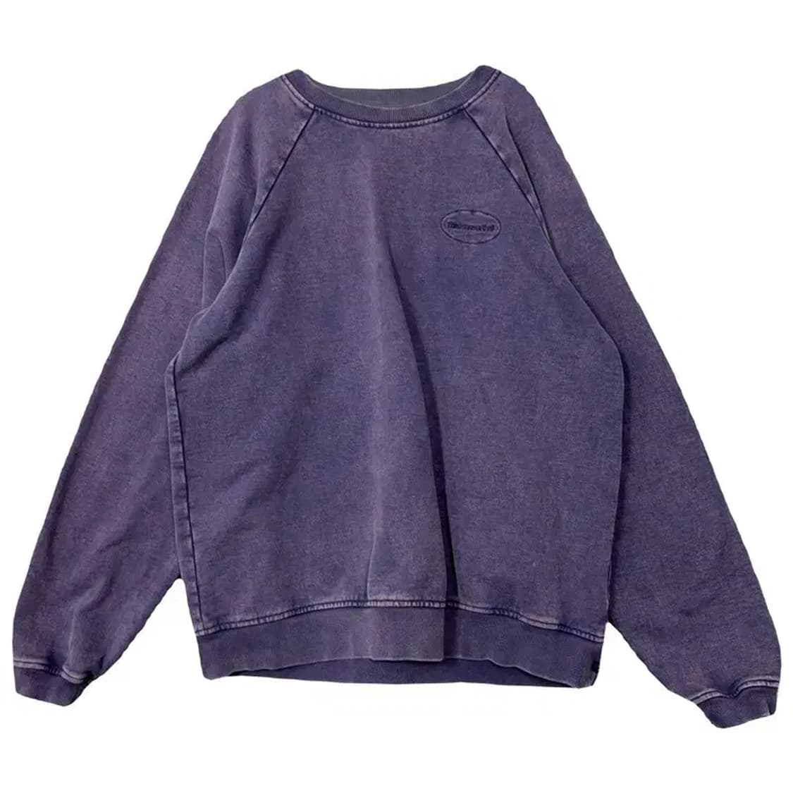 디스이즈네버댓 퍼플 빈티지 피그먼트 맨투맨 XL 상품이미지1