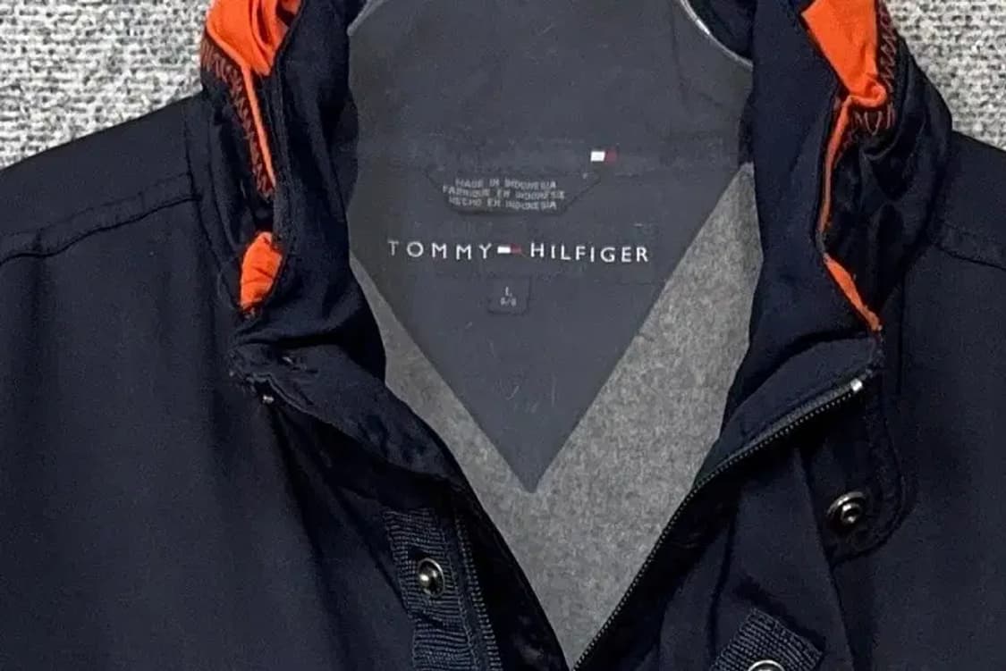 타미힐피거 오렌지 빈티지 나일론 자켓 L 상품이미지5