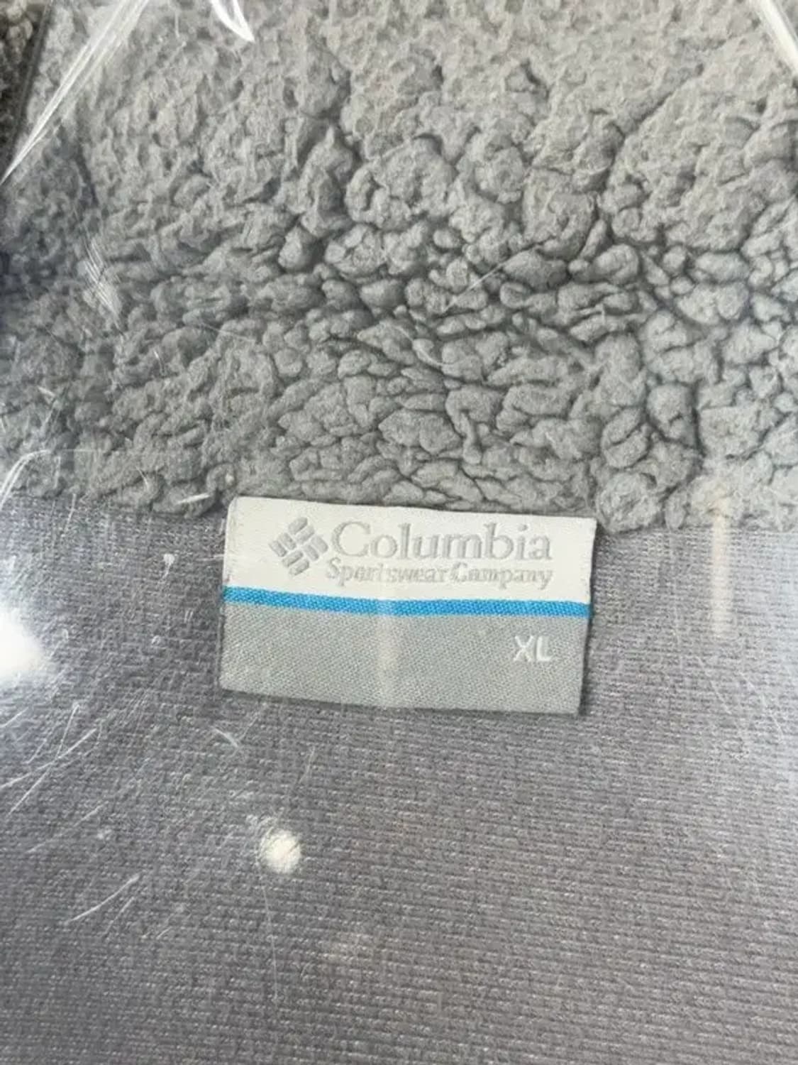 콜롬비아 라이트 그레이 뽀글이 후리스 XL 상품이미지6