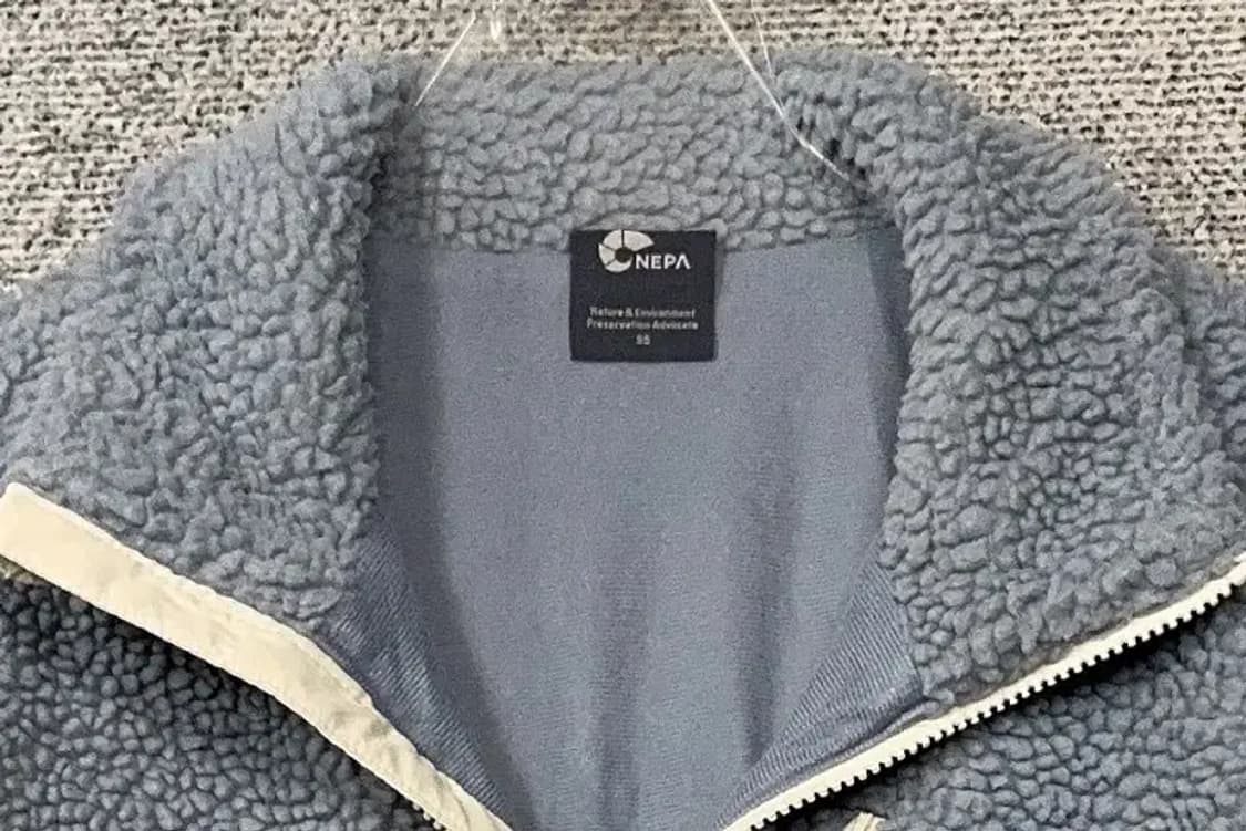 네파 라이트 블루 캐주얼 뽀글이 후리스 95 상품이미지5