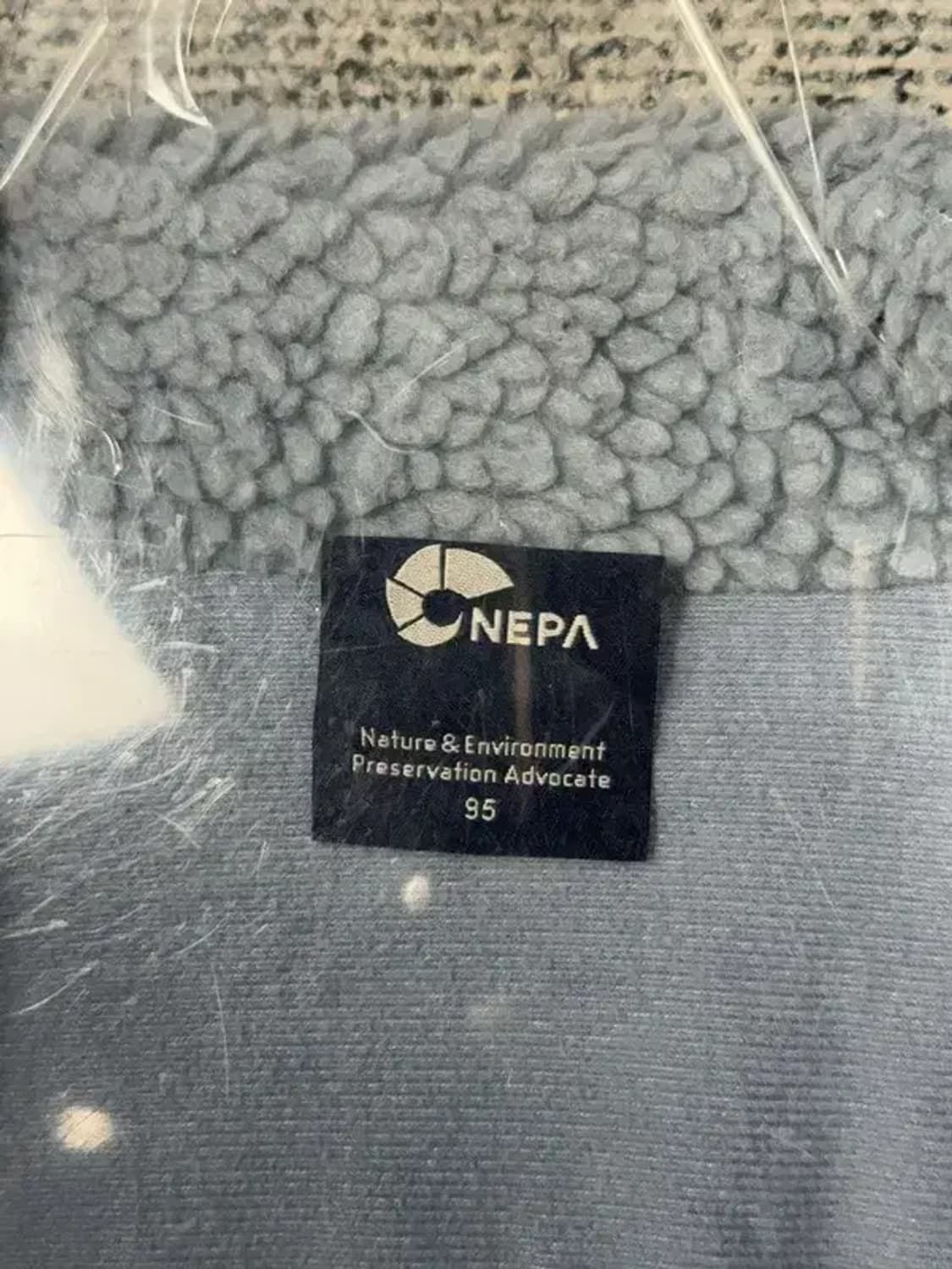 네파 라이트 블루 캐주얼 뽀글이 후리스 95 상품이미지7