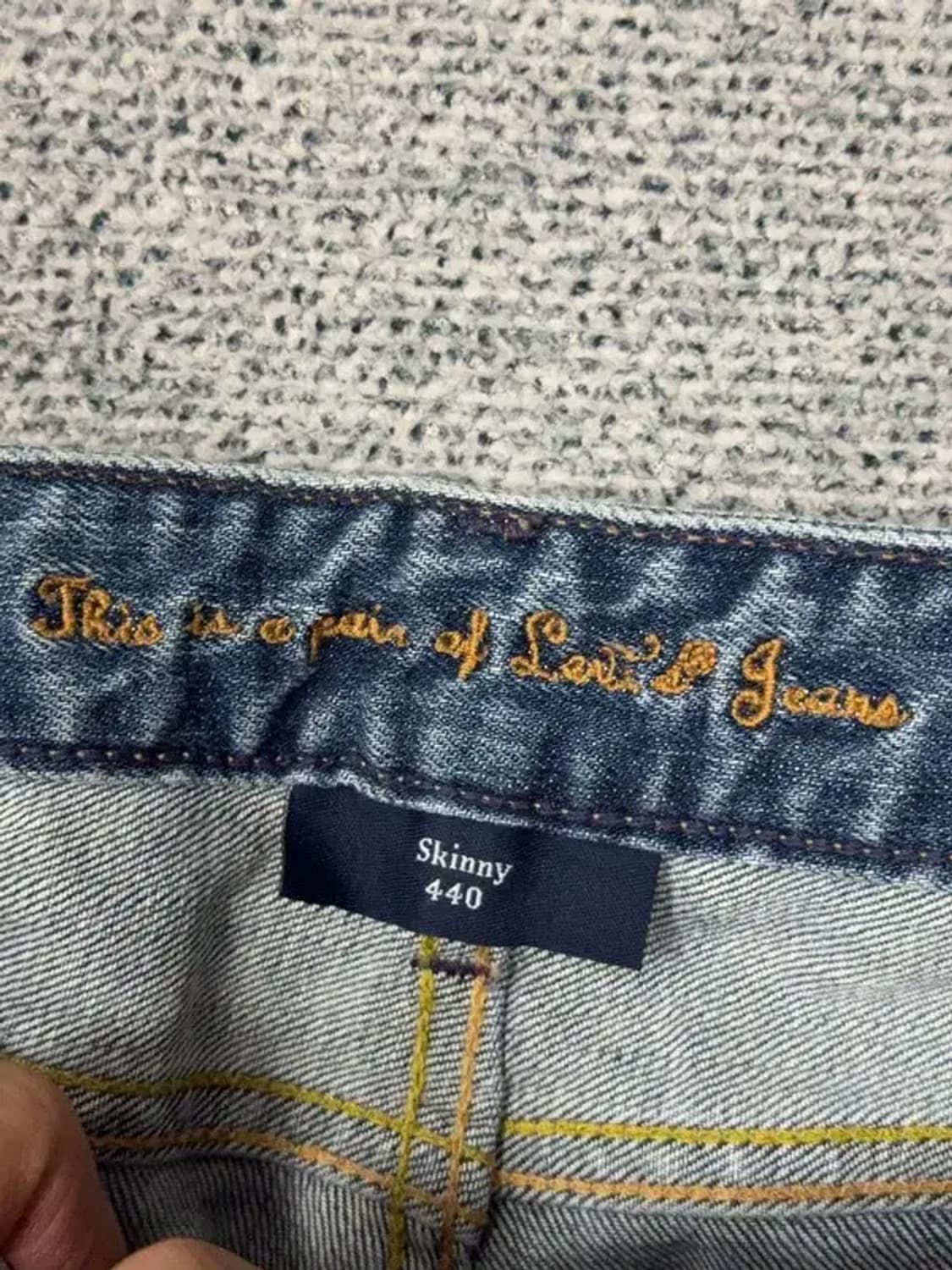 아메리칸이글 여성 빈티지 워싱 청바지 W27 L32 상품이미지6