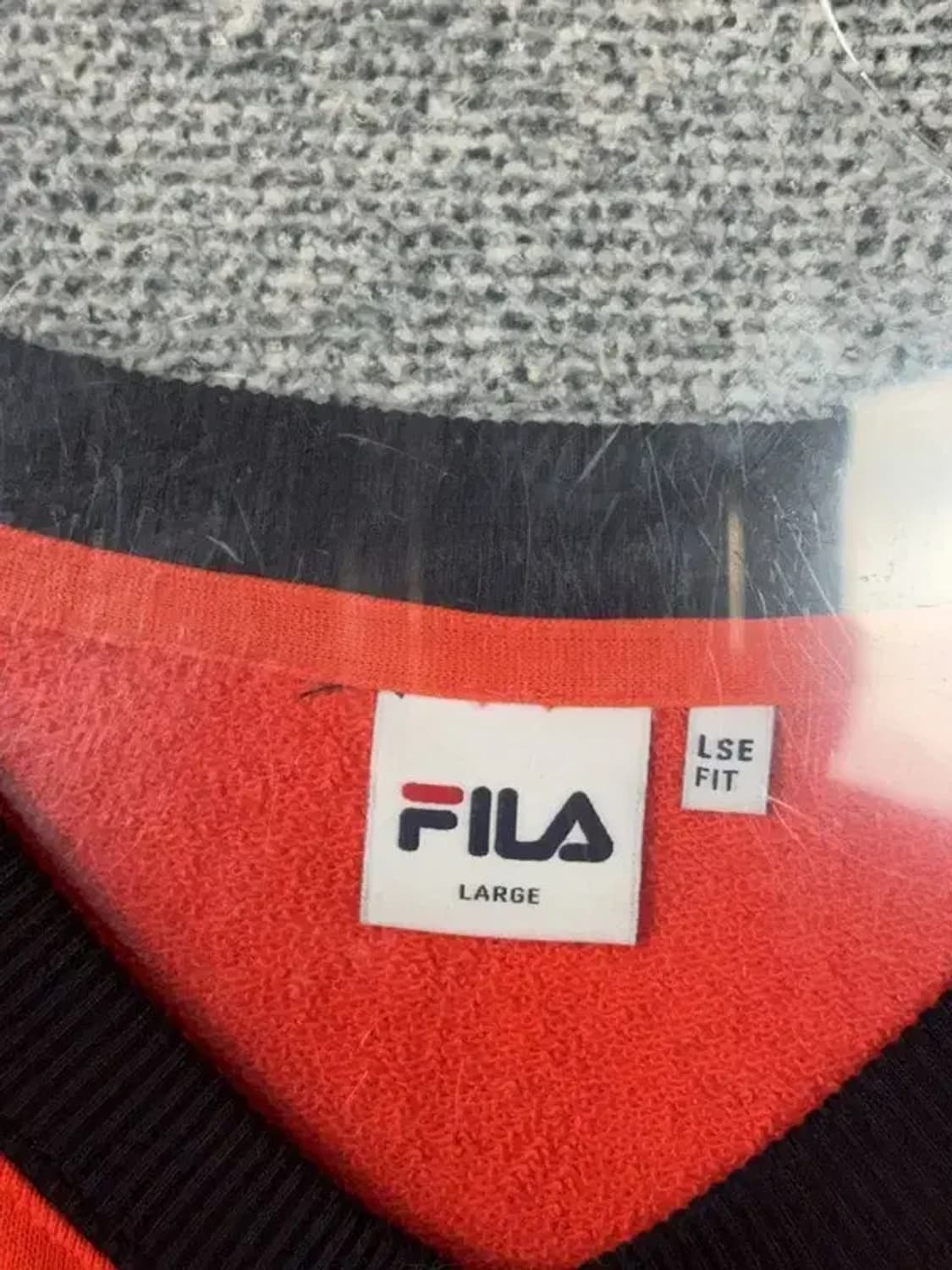 휠라 다채색 로고 맨투맨 LARGE 상품이미지6