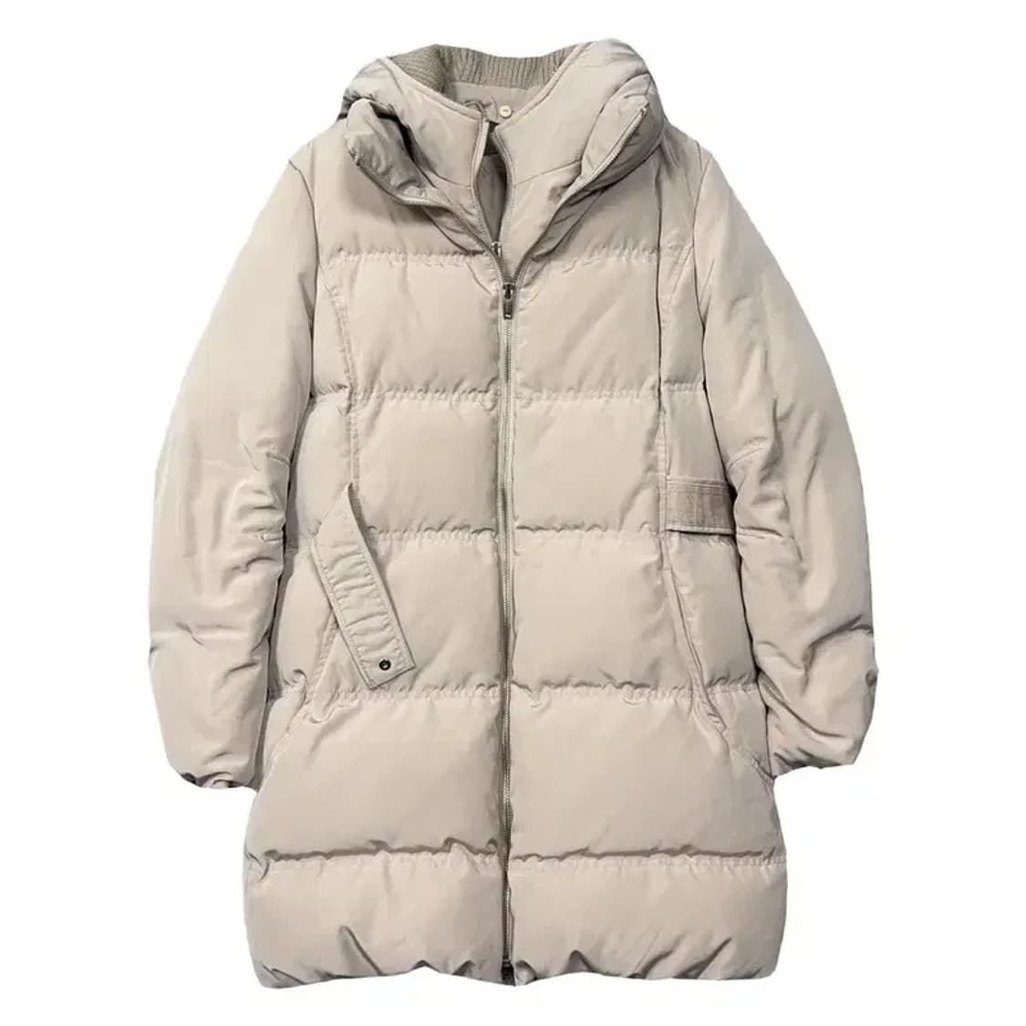 쉬스미스 크림 벨티드 다운 롱패딩 55 상품이미지1