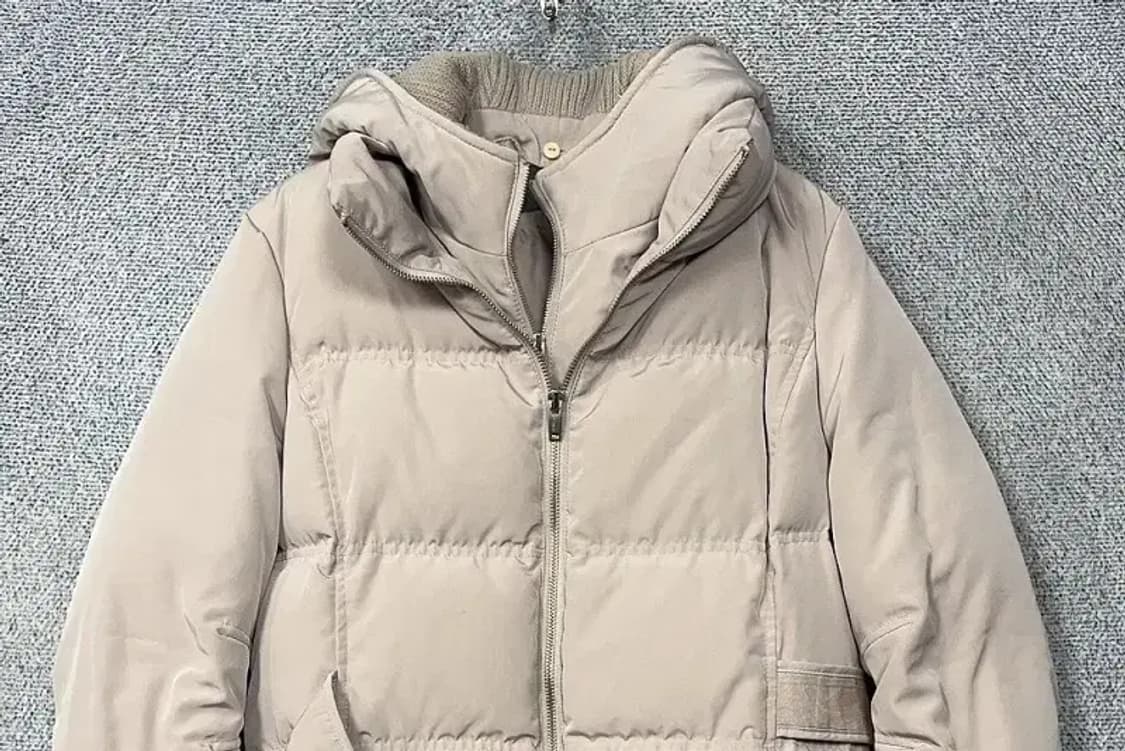 쉬스미스 크림 벨티드 다운 롱패딩 55 상품이미지3