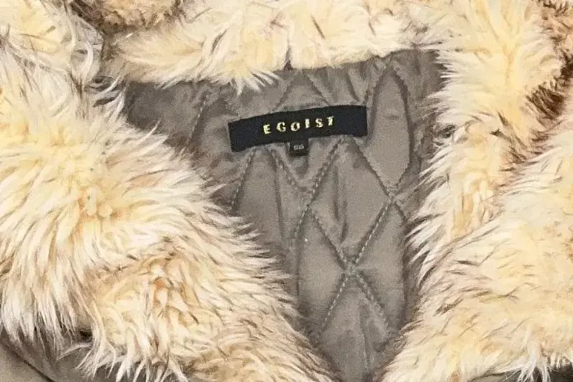 에고이스트 베이지 후드 퍼 야상 코트 점퍼 KH-55(M) 상품이미지5