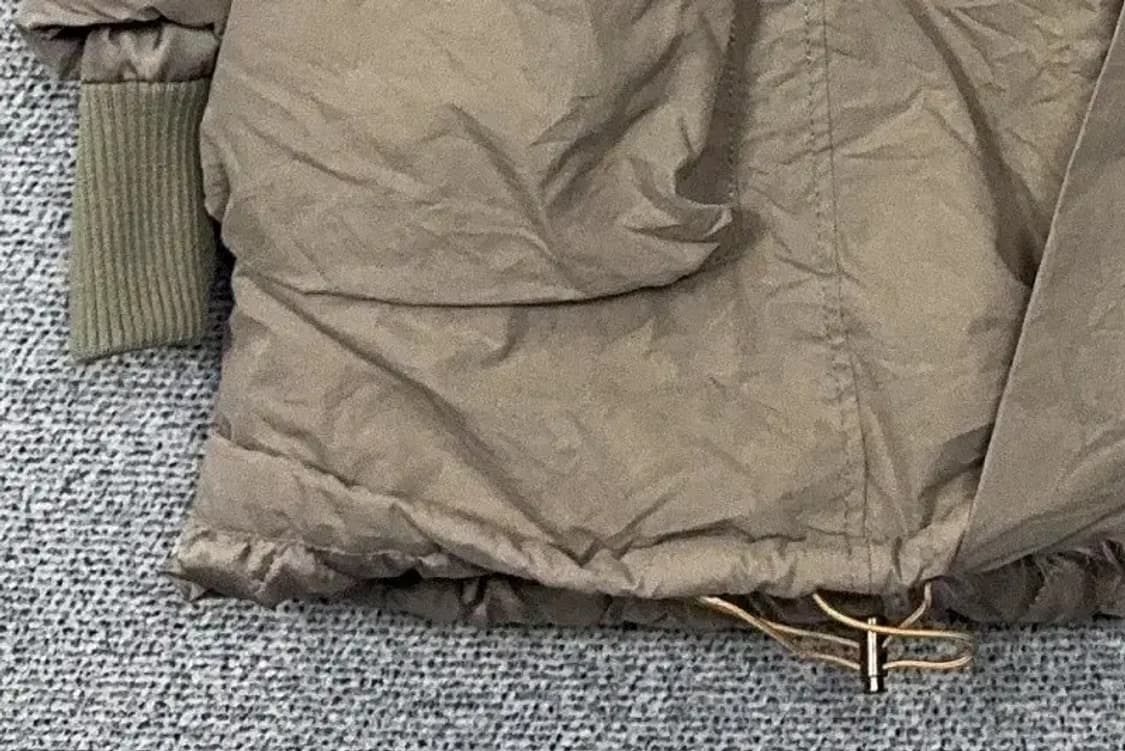 에고이스트 베이지 후드 퍼 야상 코트 점퍼 KH-55(M) 상품이미지6