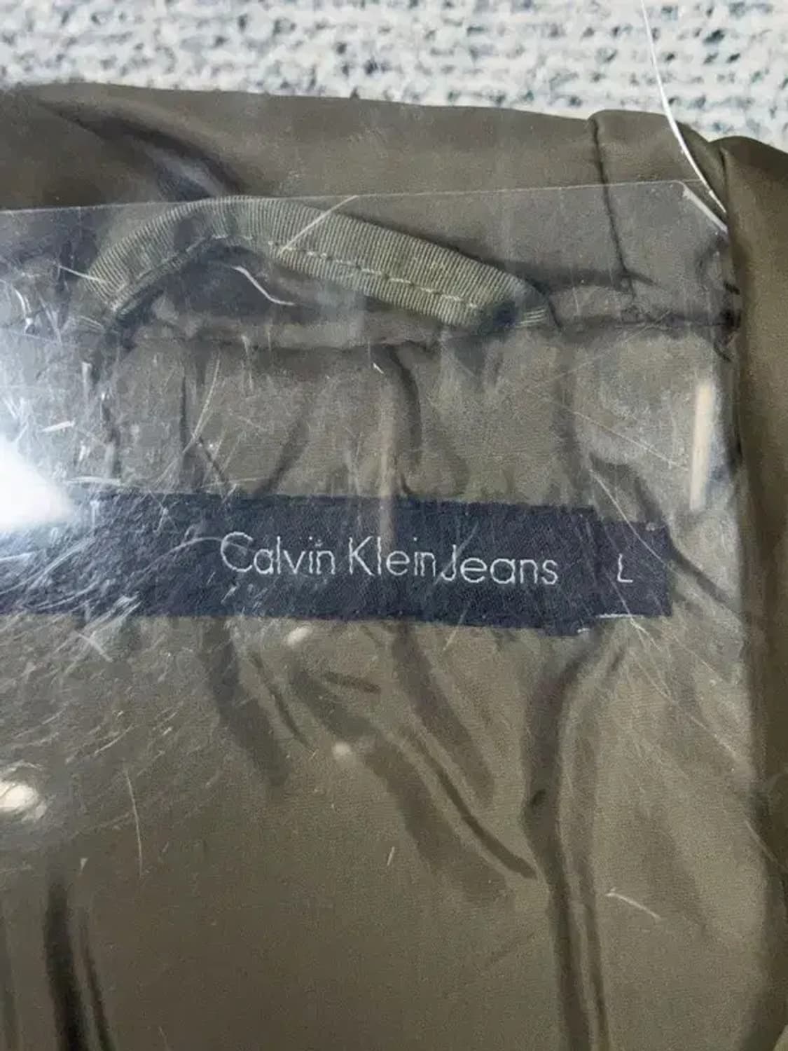 캘빈클라인 카키 빈티지 야상 점퍼 코트 XL 상품이미지6