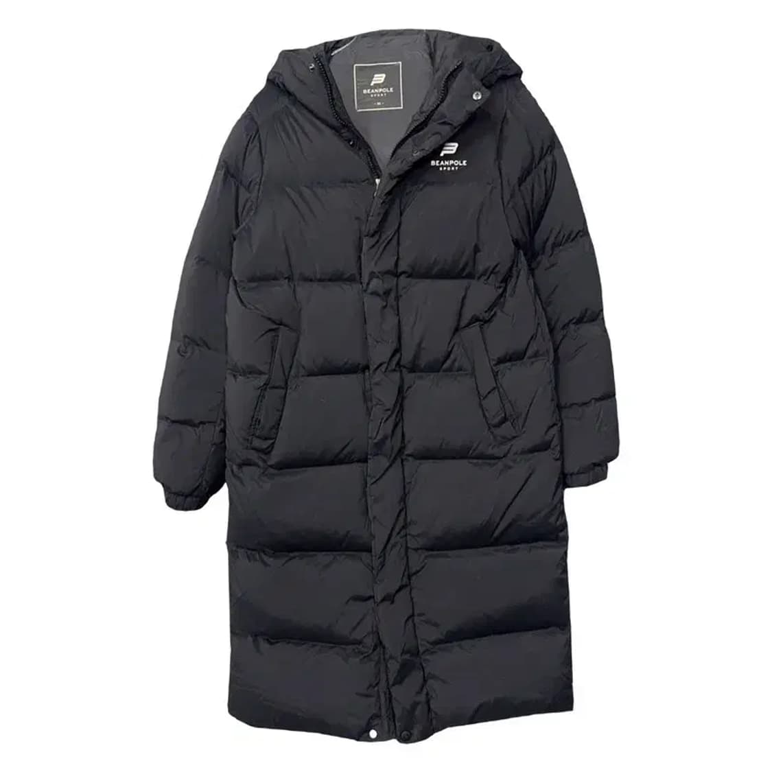 빈폴 블랙 로고 다운 롱패딩 85 상품이미지1